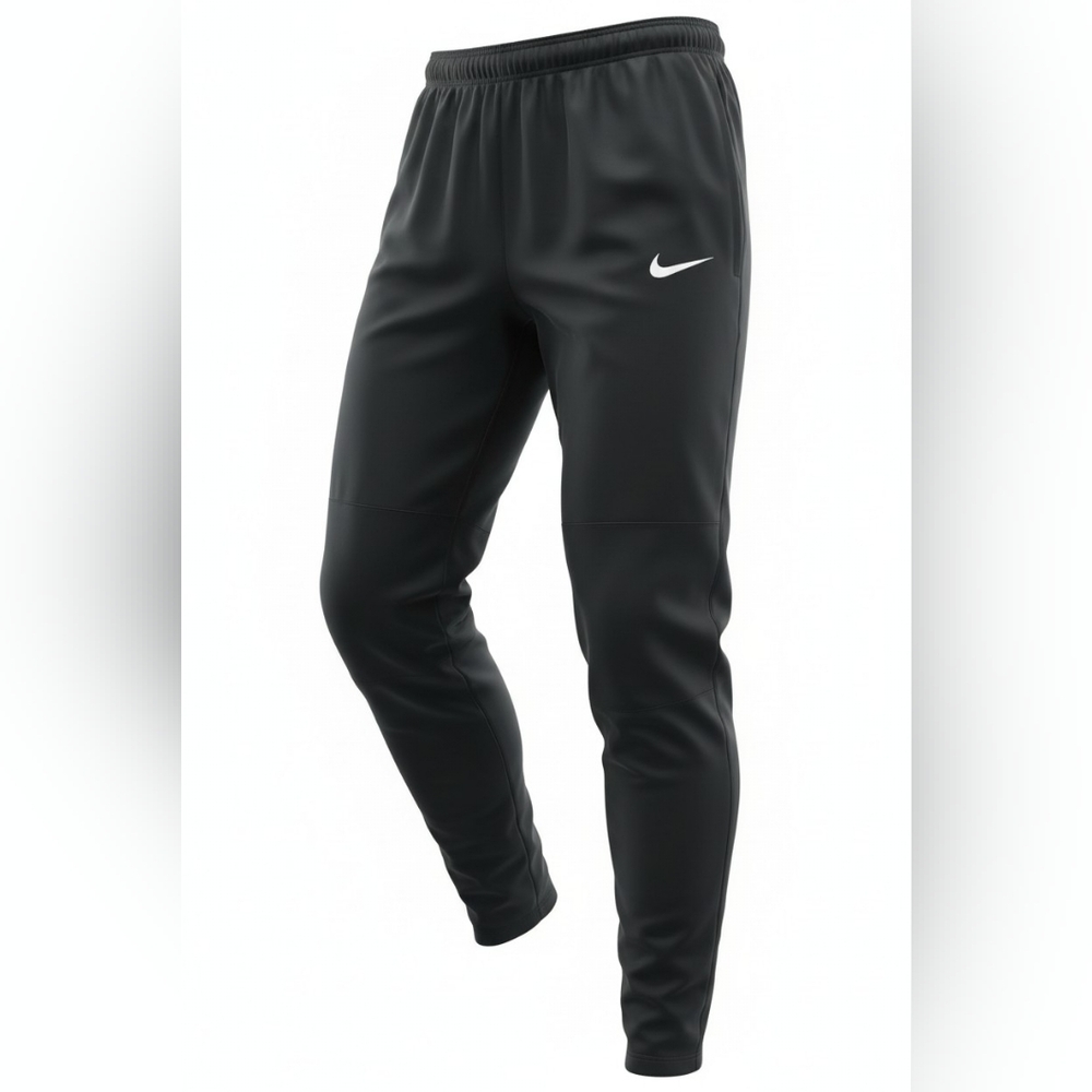 Nike Men's Black Joggers with White Logo
